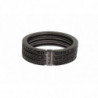 Argento sterling 925 nero CZ da donna - EU50 - US5