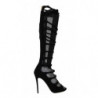 Cinghie elastiche in pelle scamosciata nera - EU39/US8.5