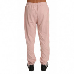 Tuta pantaloni maglione di cotone rosa - XL