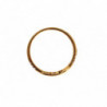 Anello in argento 925 con CZ trasparente oro - EU54 - US7