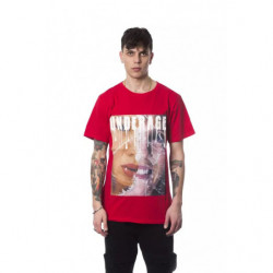 Maglietta in cotone rosso - L