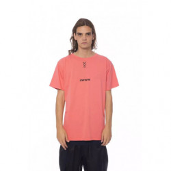 Maglietta in cotone rosa - L