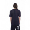 Maglietta in cotone blu - S