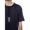 Maglietta in cotone blu - S