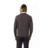 Maglione in lana merino grigia - L