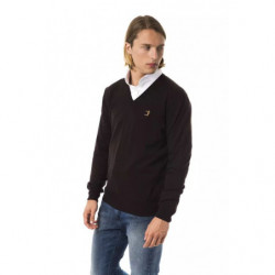 Maglione in lana merino marrone - L