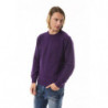 Maglione di lana viola - L