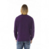 Maglione di lana viola - L