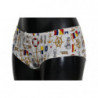 Pantaloni intimi in seta con stampa marinaio - IT4 - L