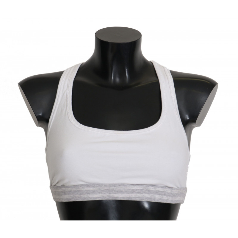 Intimo sportivo elasticizzato in cotone bianco - IT3 - M