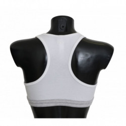 Intimo sportivo elasticizzato in cotone bianco - IT3 - M