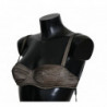 Intimo Reggiseno Regg Balconcino Imbottito Marrone - IT2 - S