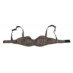Intimo Reggiseno Regg Balconcino Imbottito Marrone - IT2 - S