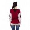 Maglione in lana bordeaux - L
