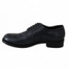 Scarpe formali con vestito derby in pelle blu - EU39/US6
