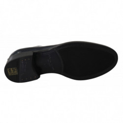 Scarpe formali con vestito derby in pelle blu - EU39/US6