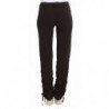 Pantaloni casual elasticizzati marroni - IT38 - S