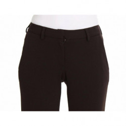 Pantaloni casual elasticizzati marroni - IT38 - S