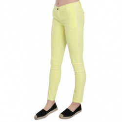 Pantaloni pantaloni casual skinny vita bassa elasticizzati cotone g