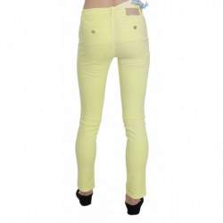Pantaloni pantaloni casual skinny vita bassa elasticizzati cotone g