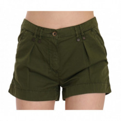 Mini shorts verdi a vita...