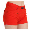 Mini denim di cotone arancione a vita media - IT36 - XS