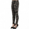 Jeans skinny jeans a vita bassa sbiaditi grigio nero - W26