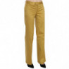 Pantaloni formali dritti giallo senape - IT40-S
