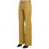 Pantaloni formali dritti giallo senape - IT40-S