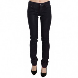 Pantaloni skinny in denim a...