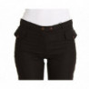 Pantaloni eleganti casual in lana marrone - IT42-M