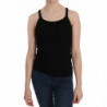 Camicetta nera senza maniche con spalline sottili - IT46-XL