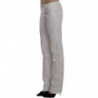 Pantaloni jeans dritti slim fit in cotone bianco - W24