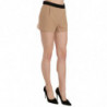 Pantaloncini Mini short a vita media in cotone beige - IT42-M