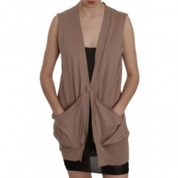 Gilet cardigan senza...
