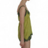 Camicetta canotta pizzo verde cinturino spaghetti - IT44-L