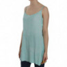 Camicetta blu senza maniche con spaghetti - IT46-XL