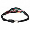 Cintura fibbia rustica pelle corda multicolore - 90 CM / 36 INCHES