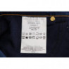 Pantaloni jeans slim in denim elasticizzato in cotone lavato blu - W34