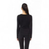 Top e T-shirt in viscosa nera - XS