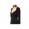 Top e T-shirt in viscosa nera - XS