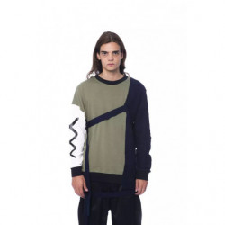 Maglione in cotone militare...