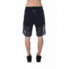 Pantaloncini in poliestere nero - XL