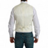 Gilet bianco formale in lana - IT54 - XL
