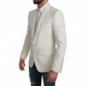 Blazer formale monopetto color crema SICILIA - IT46 - S
