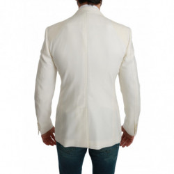 Blazer formale monopetto color crema SICILIA - IT46 - S