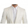 Blazer formale monopetto color crema SICILIA - IT46 - S
