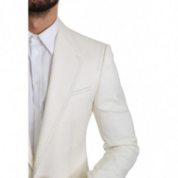 Blazer formale monopetto color crema SICILIA - IT46 - S