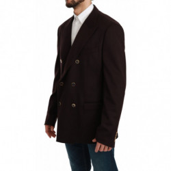 Cappotto in Cashmere Bordeaux Giacca TAORMINA - IT56 - XXL