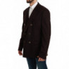 Cappotto in Cashmere Bordeaux Giacca TAORMINA - IT56 - XXL